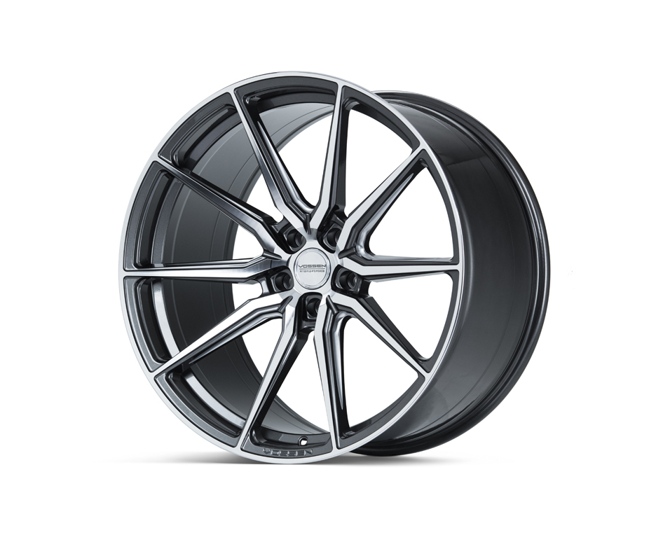 Vossen HF-3 19" 8,5J ET32 + 9,5J ET40 5x114,3 Gloss Graphite Polished - obrazek 3
