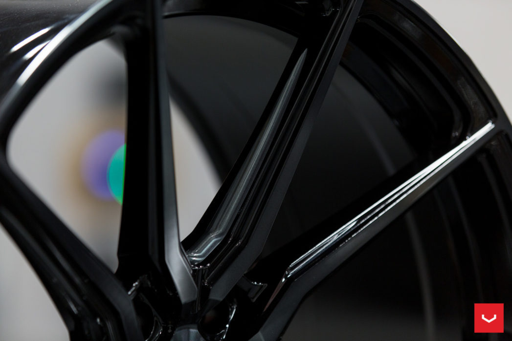 Vossen HF-3 20" 8,5J ET40 + 10,5J ET30/ET36/ET45 5x112 Double Tinted Gloss Black - obrazek 11