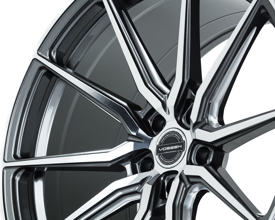 Vossen HF-3 20" 9,5J ET40 + 10,5J ET30 5x112 Gloss Graphite Polished - obrazek 4