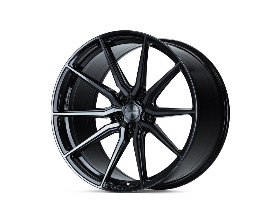 Vossen HF-3 20" 9,5J ET40 + 10,5J ET30/ET36/ET45 5x112 Double Tinted Gloss Black - obrazek 3