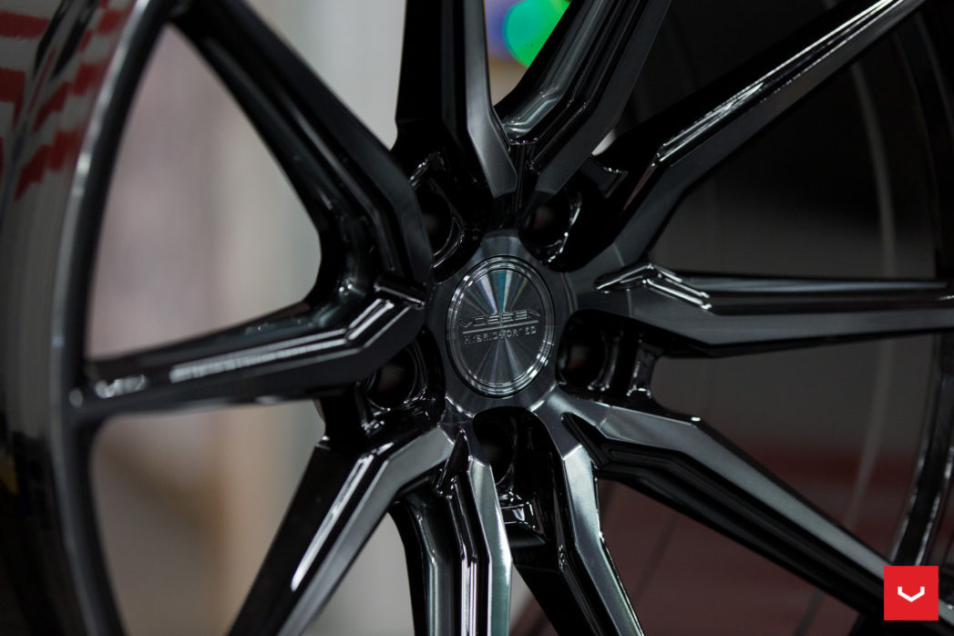 Vossen HF-3 20" 9,5J ET40 + 10,5J ET30/ET36/ET45 5x112 Double Tinted Gloss Black - obrazek 9