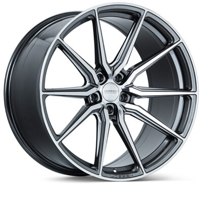 Vossen HF-3 20" 9,5J ET40 + 10,5J ET30/ET36/ET45 5x112 Gloss Graphite Polished