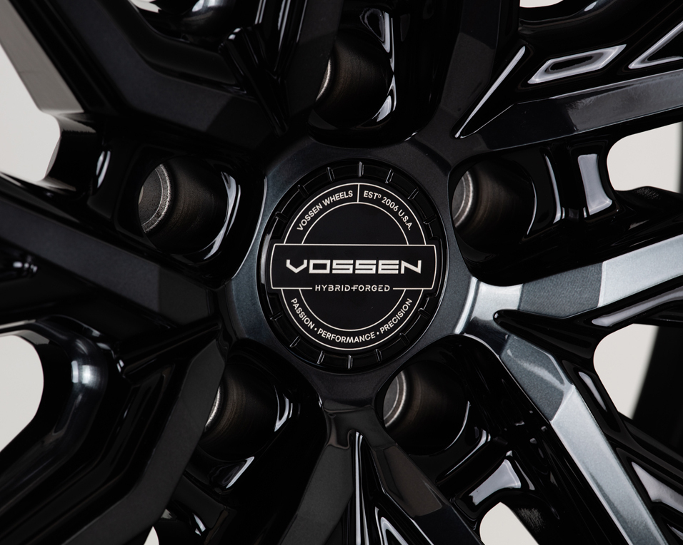Vossen HF-4T 20" 9J ET32/ET38 + 10,5J ET45 5x114,3 Tinted Gloss Black - obrazek 5