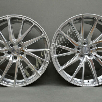 Vossen HF-4T 21" 9J ET32 + 10,5J ET30/ET42 5x112 Silver Polished