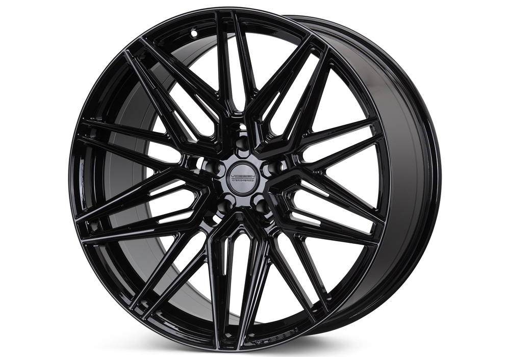 Vossen HF-7 19" 8,5J ET42 5x112 Gloss Black Deep Concave - obrazek 4
