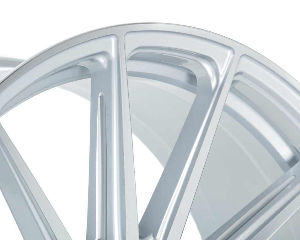 Vossen HF6-1 22" 9,5J ET20 6x139,7 Silver Polished - obrazek 4