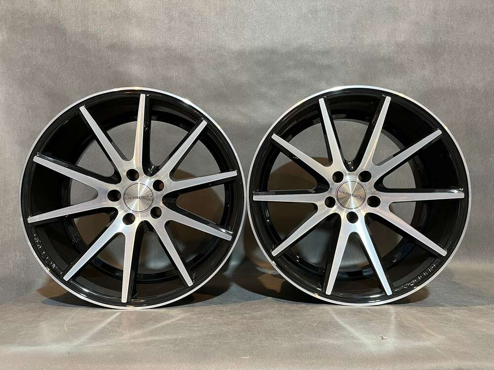 Vossen VFS-1 19" 8,5J ET25 + 9,5J ET10 5x112 Gloss Black Polished