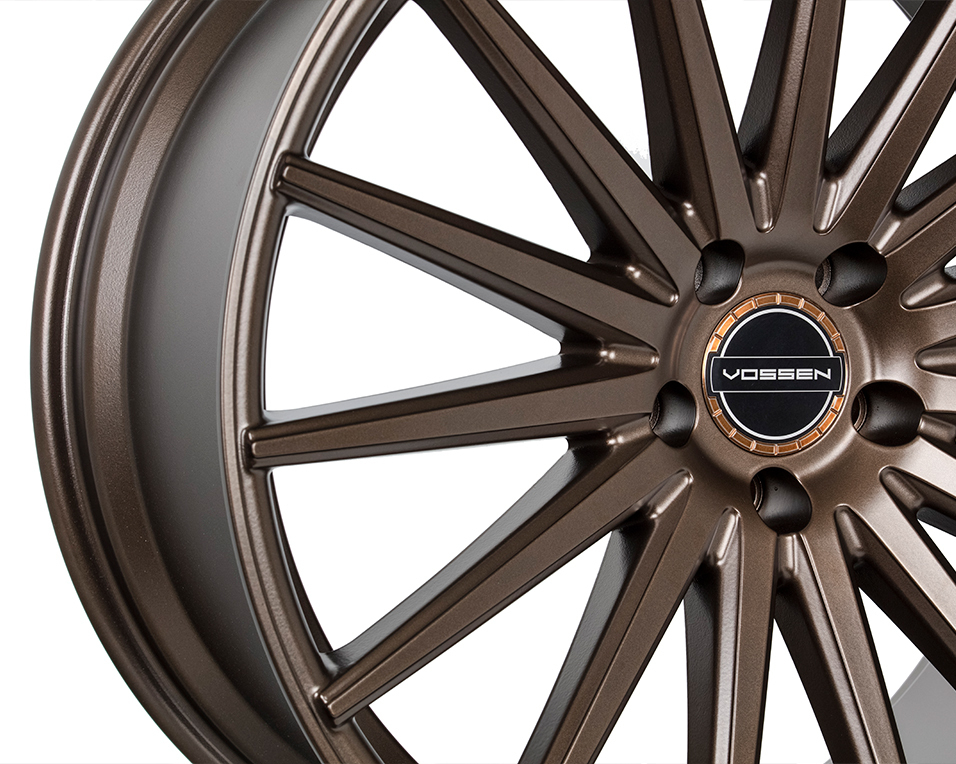 Vossen VFS-2 20" 9J ET32/ET38 + 10,5J ET45 5x114,3 Satin Bronze - obrazek 4