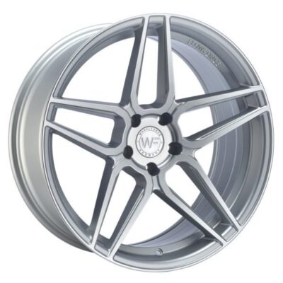Wheelforce CF.1-FF 20" 9J ET42 5x112 Frozen Silver