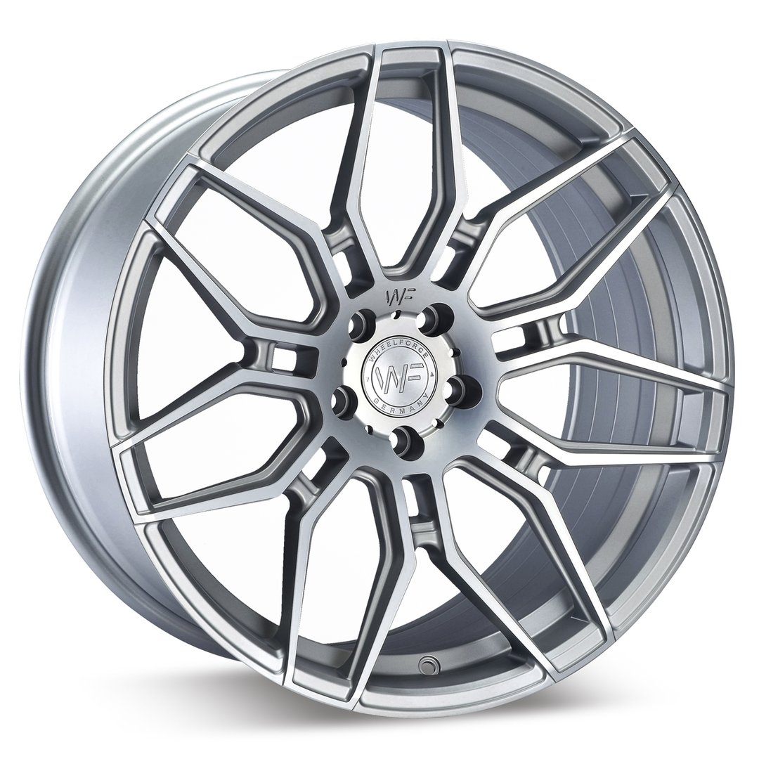 Wheelforce CF.2-FF 20" 10J ET45 + 11J ET40 5x120 Frozen Crystal Silver - obrazek 2