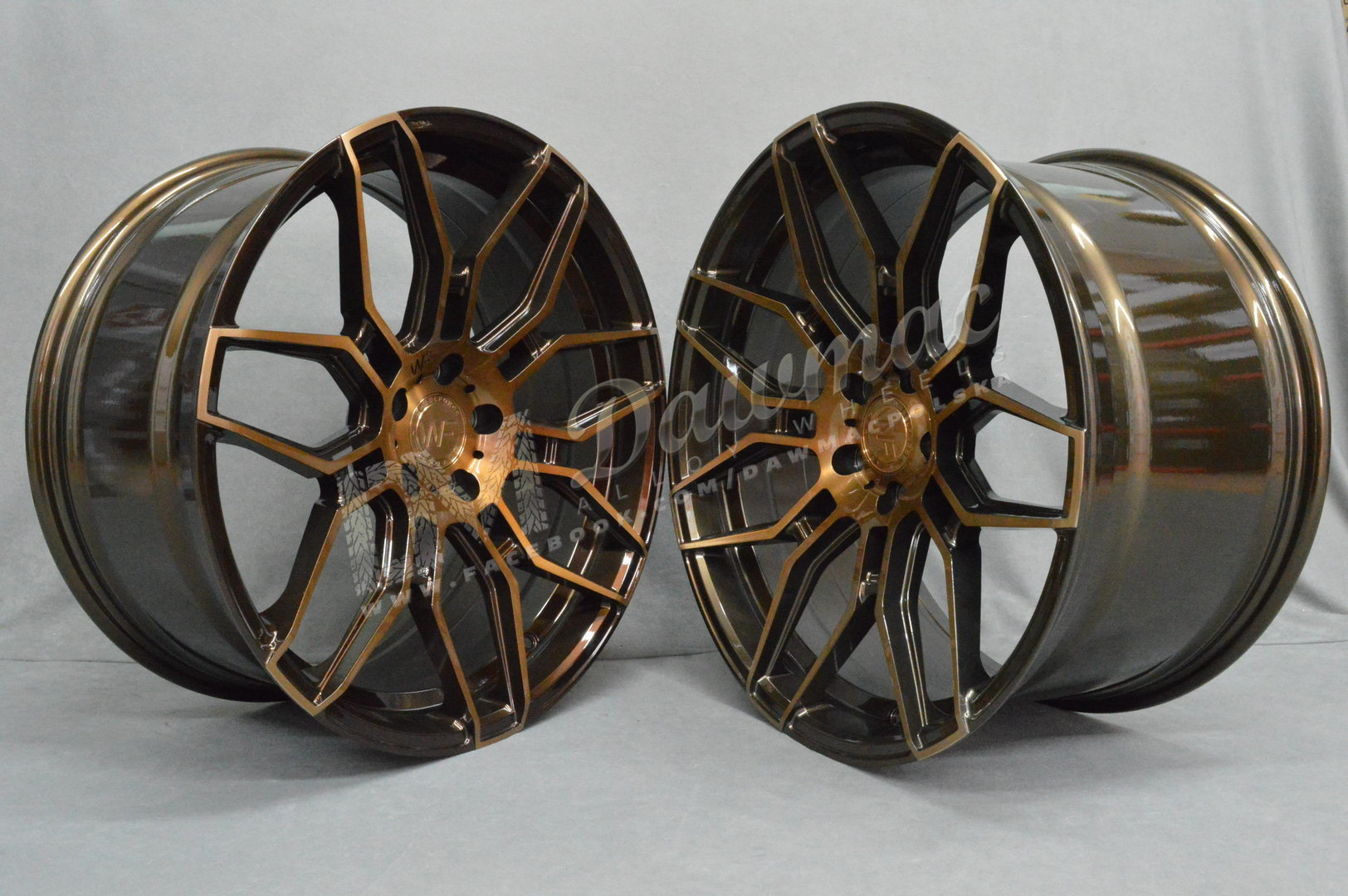 Wheelforce CF.2-FF 20" 8,5J ET43 + 10J ET45 5x112 Brushed Bronze - obrazek 3