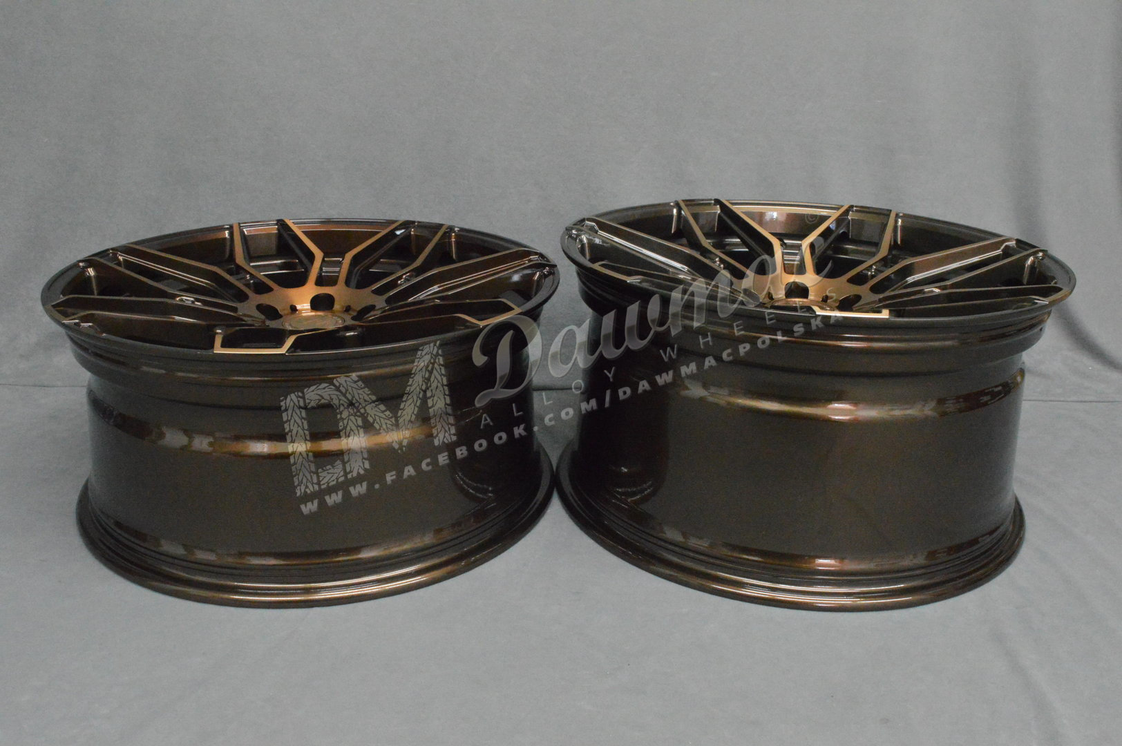 Wheelforce CF.2-FF 20" 8,5J ET43 + 10J ET45 5x112 Brushed Bronze - obrazek 7