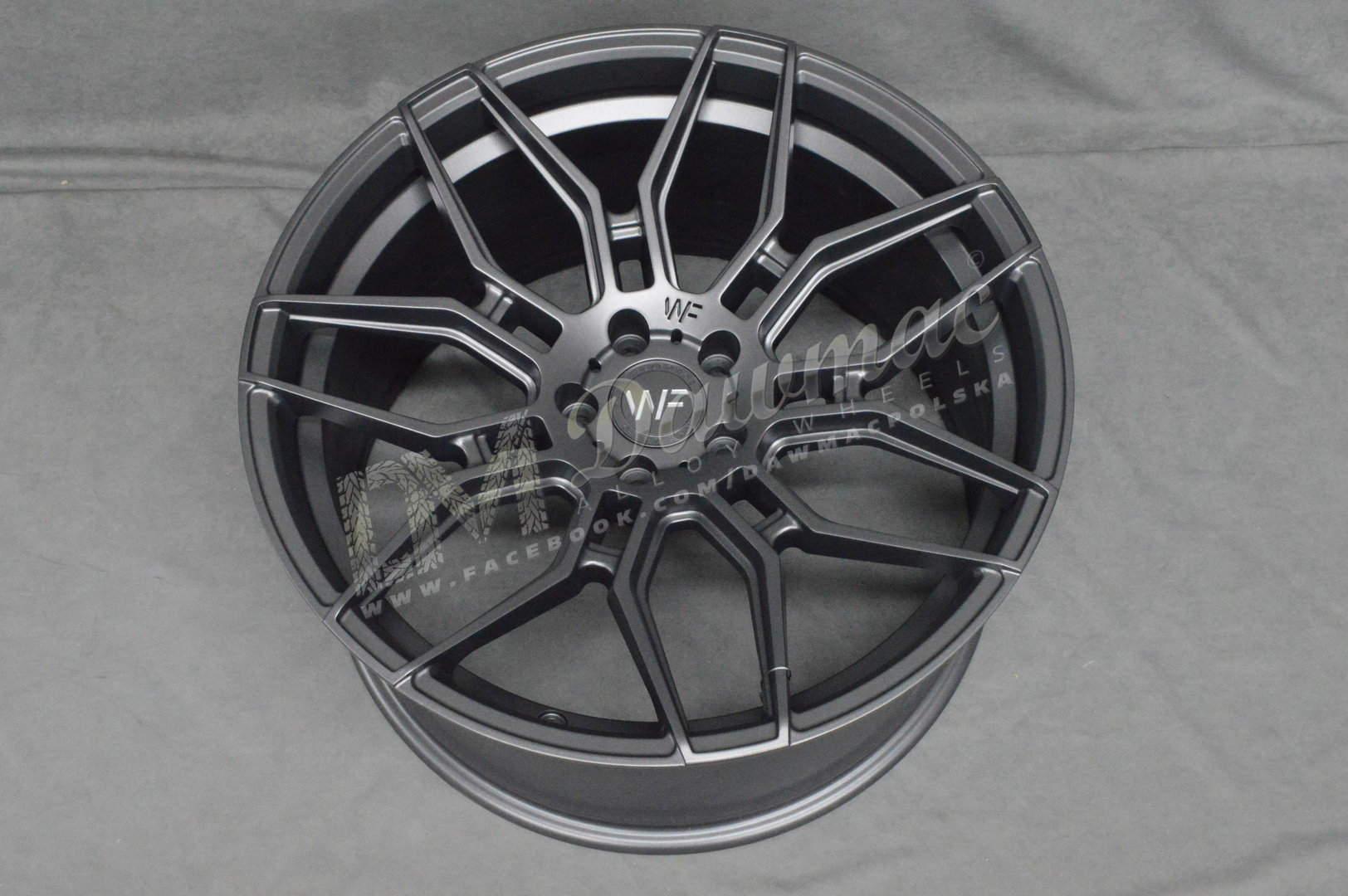 Wheelforce CF.2-FF 20" 9J ET30 + 10J ET45 5x112 Dark Steel - obrazek 6