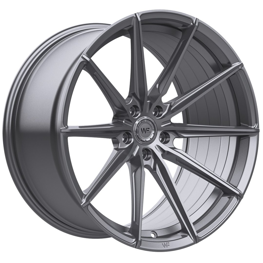 Wheelforce CF.3-FFR 20" 9,5J ET16 + 10,5J ET45 5x120 Gloss Steel - obrazek 2