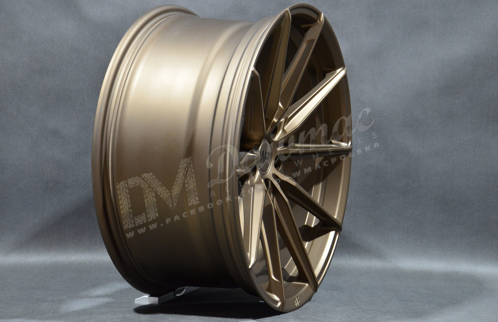 Wheelforce CF.3-FFR 20" 9,5J ET16 5x120 Satin Bronze - obrazek 4