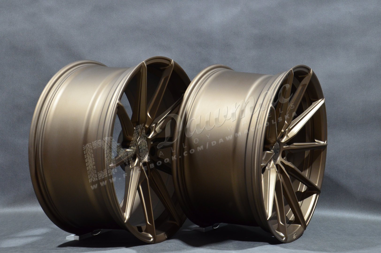 Wheelforce CF.3-FFR 20" 9,5J ET18 + 10,5J ET26 5x112 Satin Bronze - obrazek 5