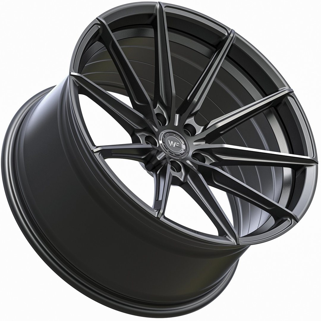Wheelforce CF.3-FFR 20" 9J ET32 + 10,5J ET45 5x120 Deep Black - obrazek 3