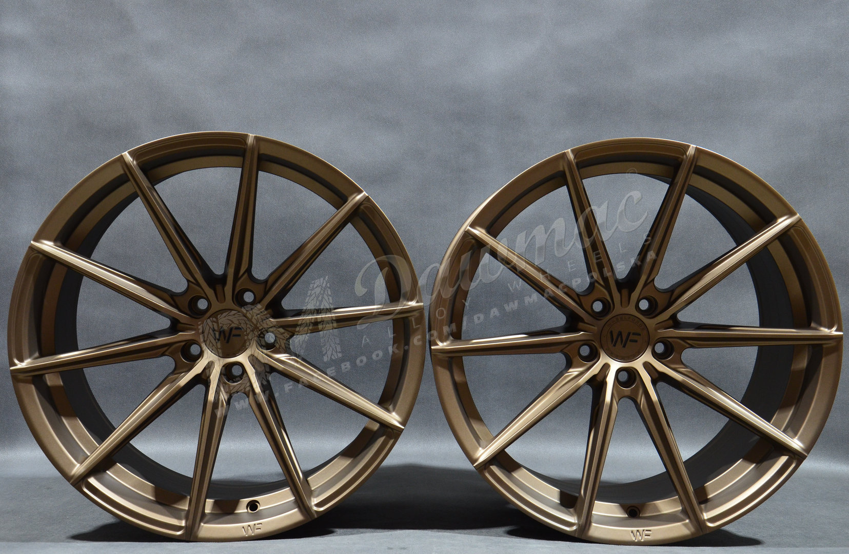 Wheelforce CF.3-FFR 20" 9J ET32 + 10,5J ET45 5x120 Satin Bronze - obrazek 2