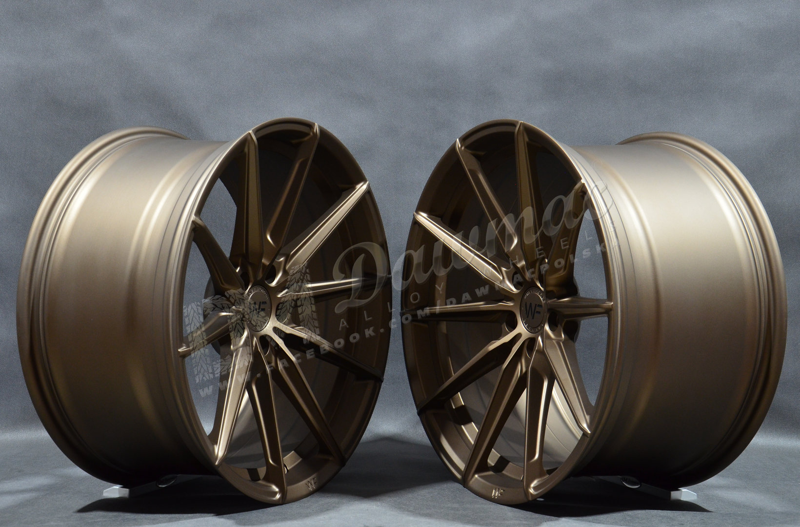 Wheelforce CF.3-FFR 20" 9J ET32 + 10,5J ET45 5x120 Satin Bronze - obrazek 3