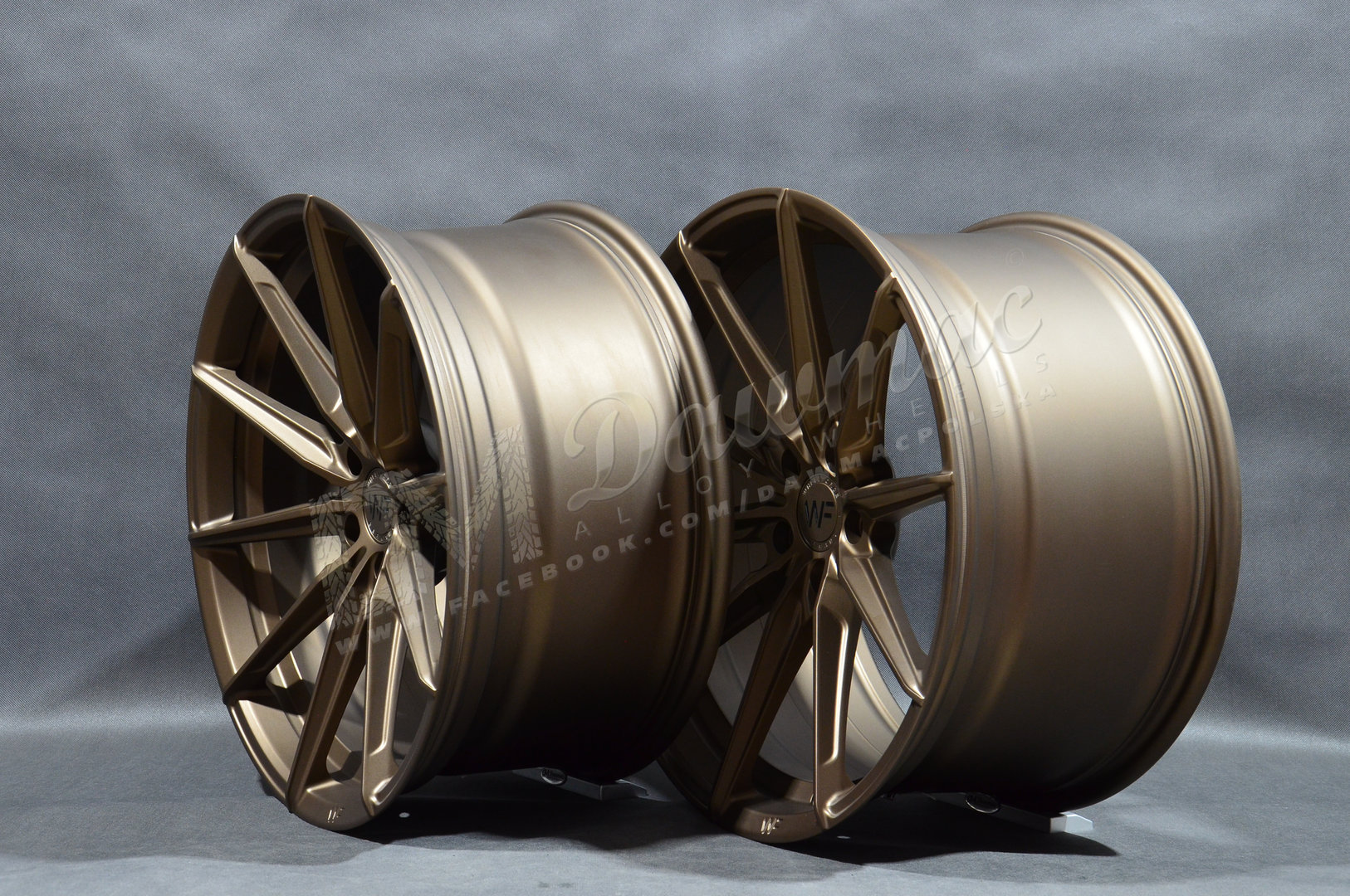 Wheelforce CF.3-FFR 20" 9J ET32 + 11J ET32 5x120 Satin Bronze - obrazek 4