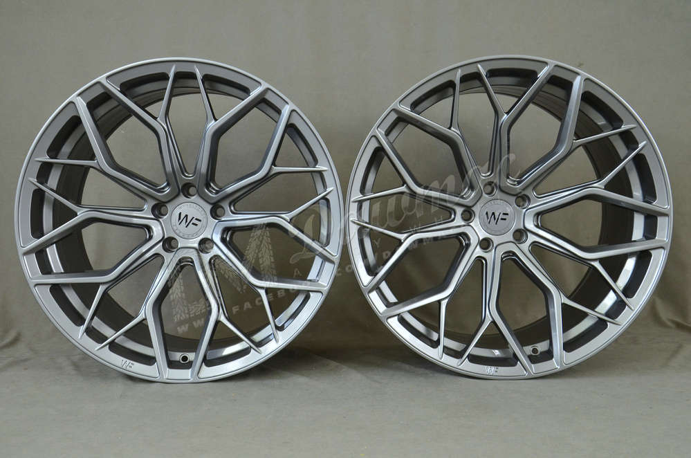 Wheelforce HE.1-FF 21" 10J ET22 + 11J ET20 5x112 Gloss Steel