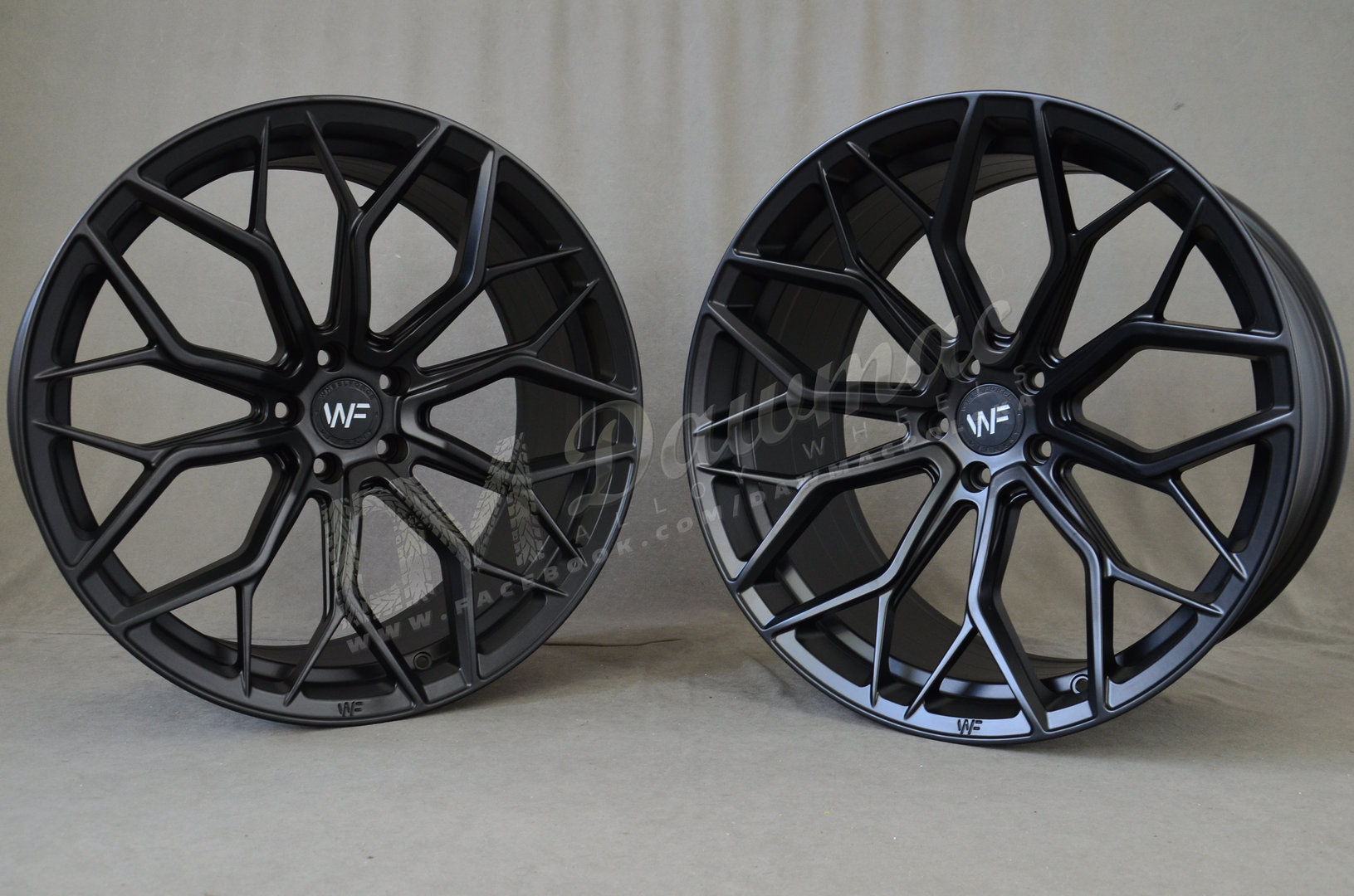 Wheelforce HE.1-FF 21" 10J ET22 + 11J ET25 5x112 Deep Black - obrazek 3