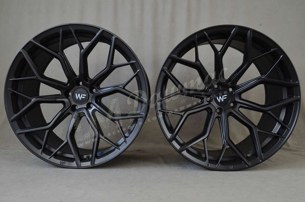 Wheelforce HE.1-FF 21" 9J ET25 + 10J ET22 5x112 Deep Black