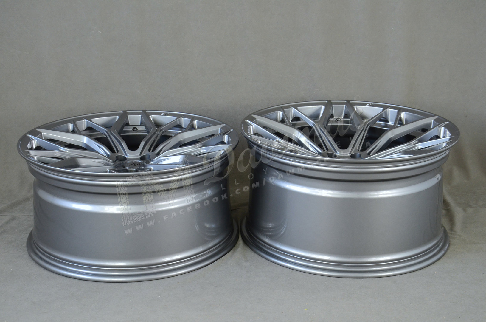 Wheelforce HE.1-FF 21" 9J ET25 + 10J ET22 5x112 Gloss Steel - obrazek 7