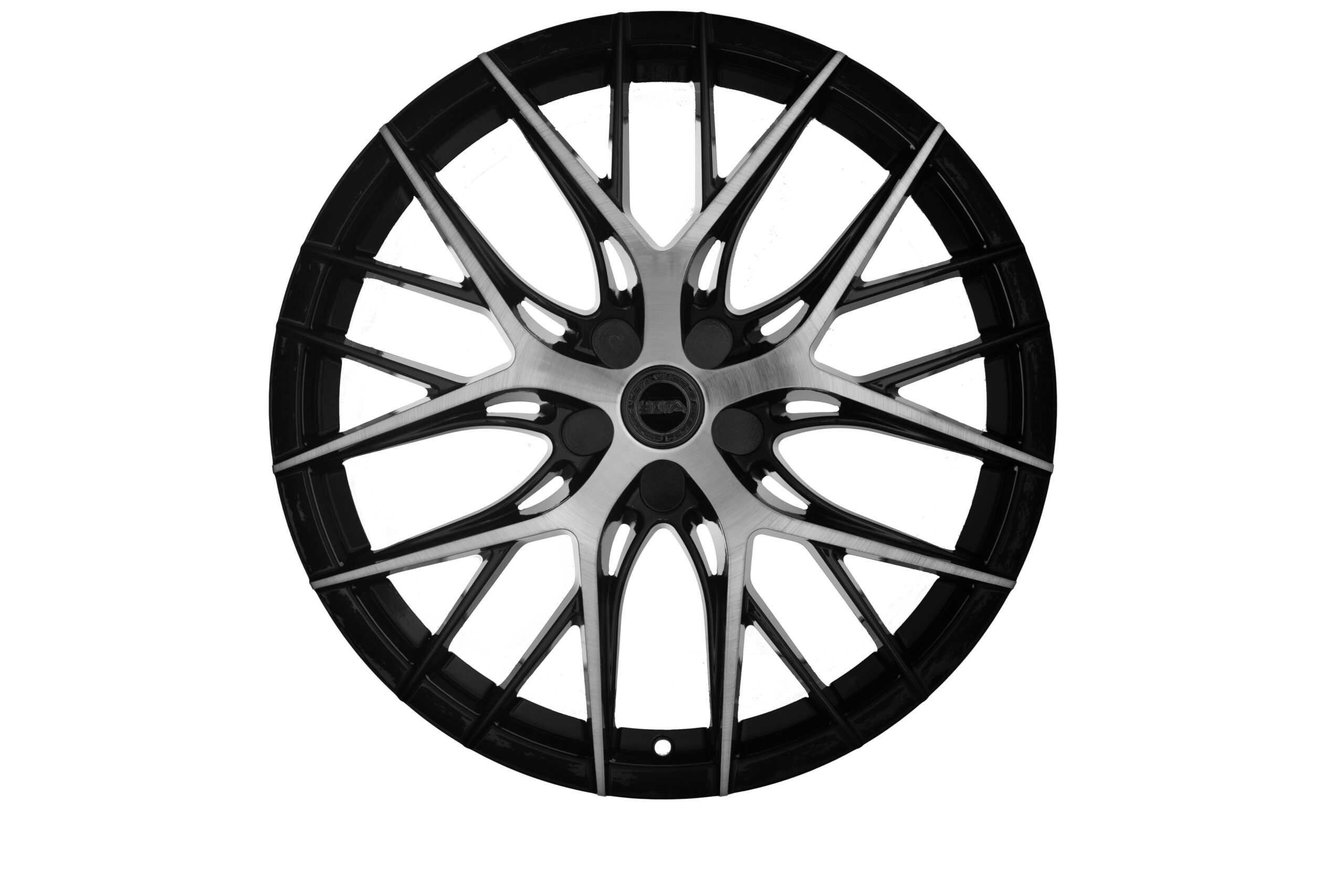 YOTA YP8 20" 9J Black Glossy + Brushed Face