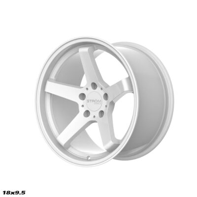 STROM DS-35 18" 9.5J Full Gloss White