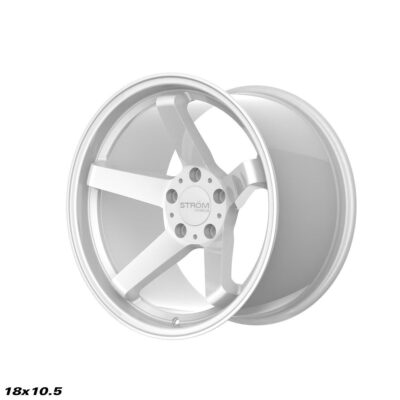 STROM DS-35 18" 10.5J Full Gloss White