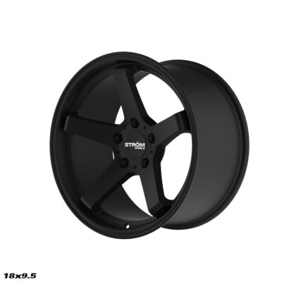 STROM DS-35 18" 9J Full Satin Black