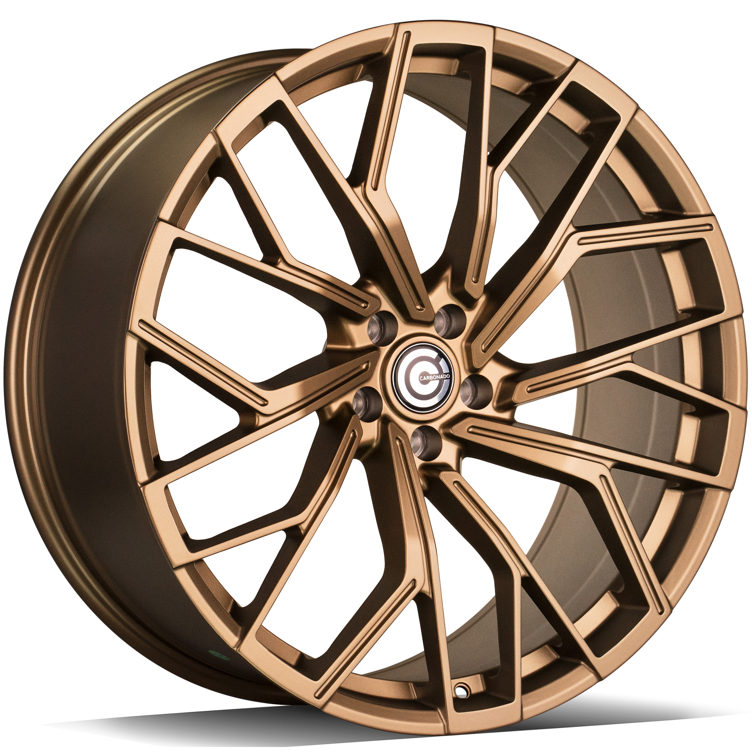 Carbonado HELIX 19" 8.5J ET45 5x112 Satin Noble Bronze - obrazek 5