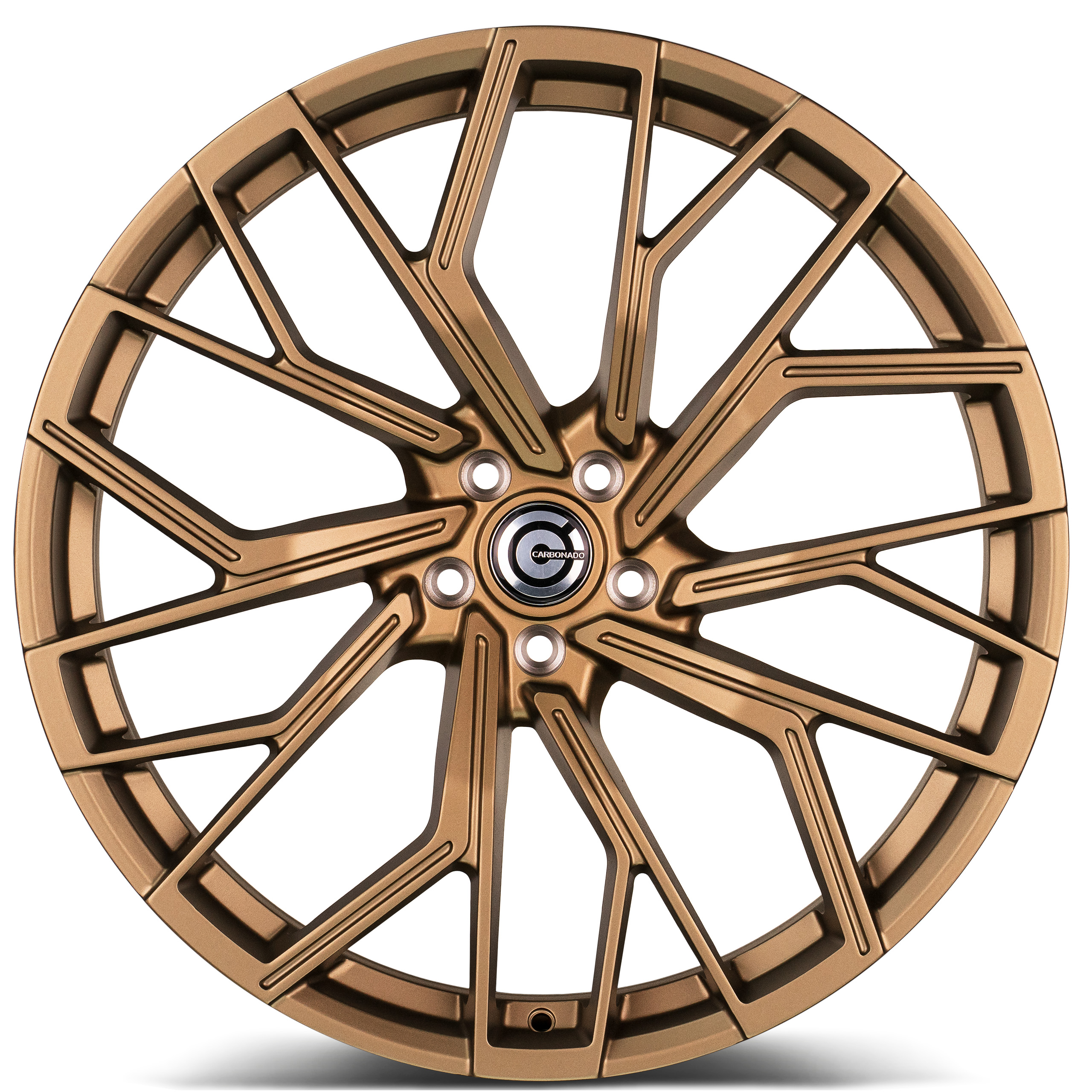 Carbonado HELIX 19" 8.5J ET45 5x112 Satin Noble Bronze