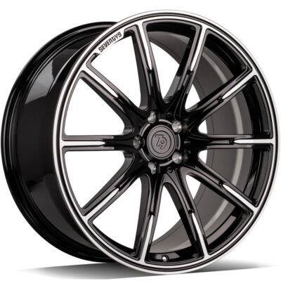 seventy9 MF.11 20" 9.5J Black Front Polished