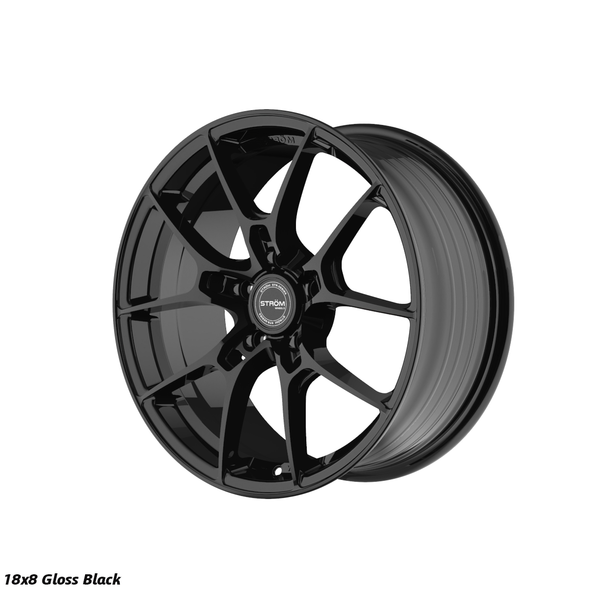STROM STR-F1 18" 8J Gloss Black