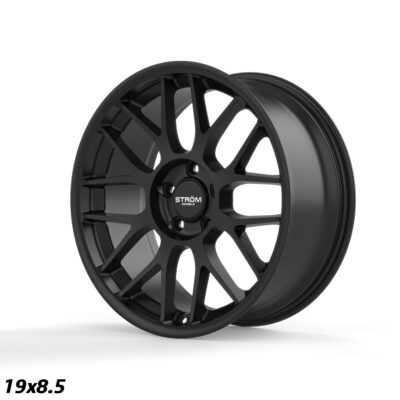 STROM STR2 19" 8.5J Full Satin Black