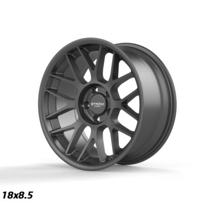 STROM STR2 18" 8.5J Satin Gun Metal