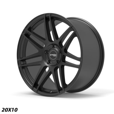STROM STR3 20" 10J Full Satin Black