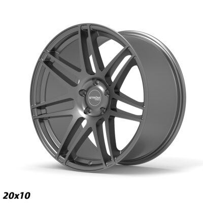 STROM STR3 20" 10J Gloss Gun Metal
