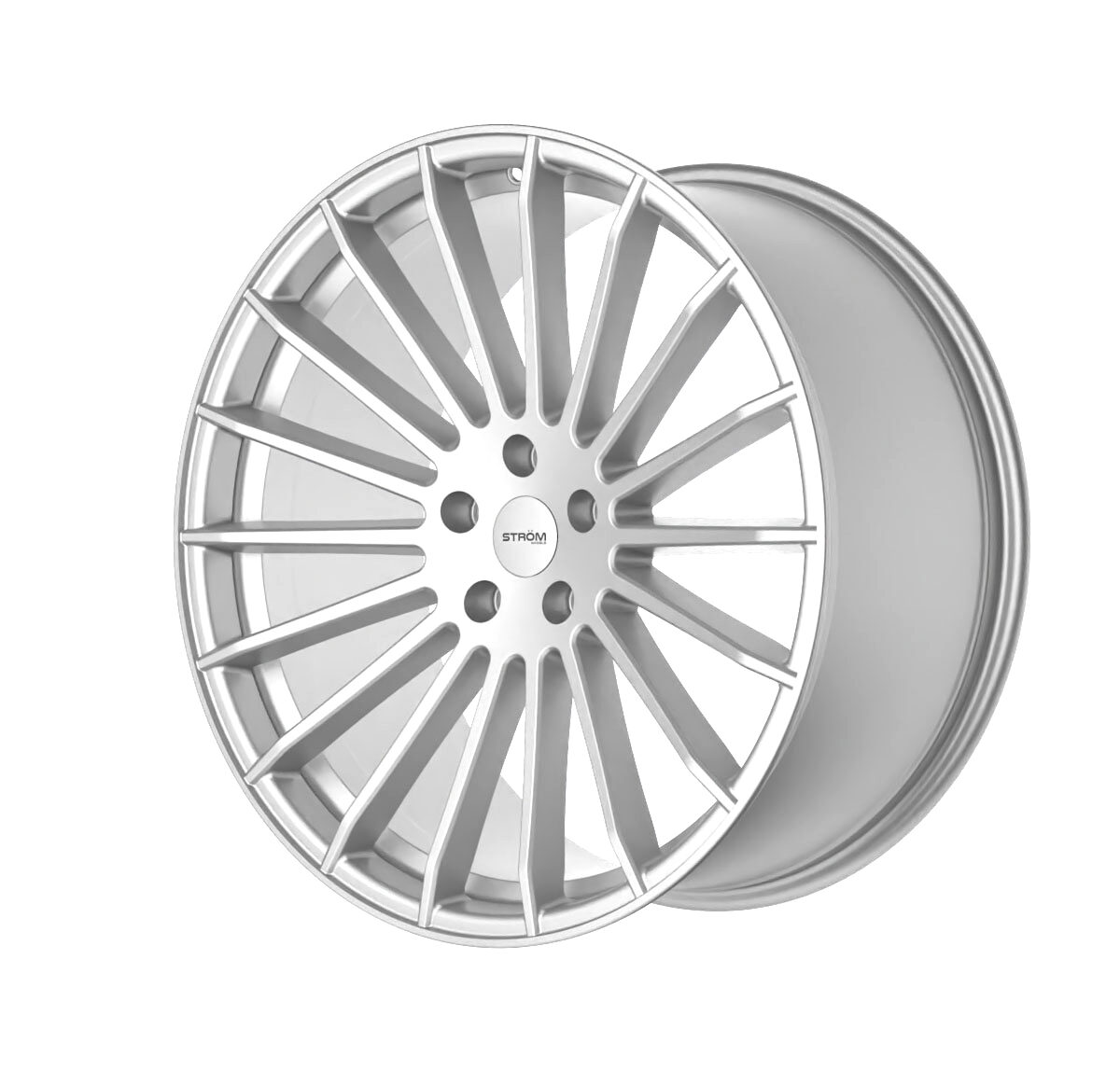 STROM STR4 23" 10.5J Platinum Silver