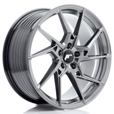 Japan Racing JR33 19" 8.5J ET45 5x112 Hyper Black