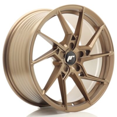 Japan Racing JR33 19" 8.5J ET20-45 5H BLANK Matt Bronze