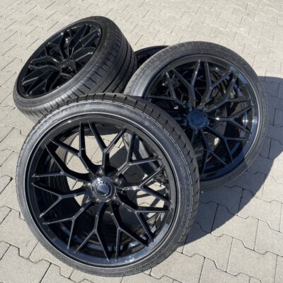 ZESTAW Opony + Felgi DM16 19" 9,5J ET38 5x112 + Continental SportContact2 265/35 ZR19 98Y
