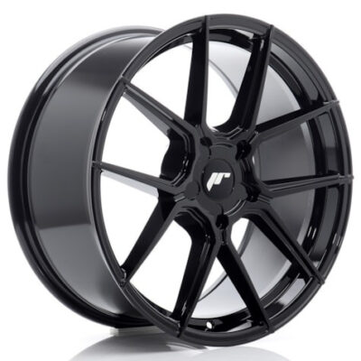Japan Racing JR30 19" 8J ET35 5x110 BLANK Glossy Black