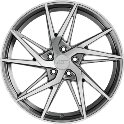 AGT 18259 18" 8J ET35 5x112 Hyper Black