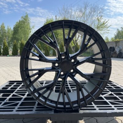 Haxer HX024F 19" 9.5J ET38 5x112 Black Half Matt