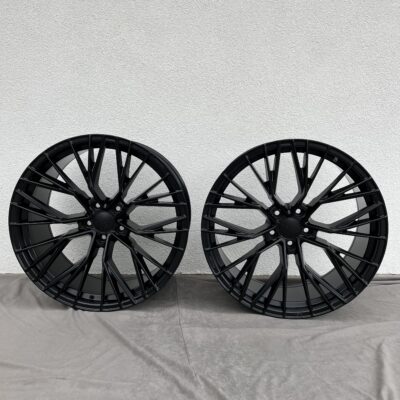 Haxer HX024F 20" 9J ET30 + 10J ET40 5x112 Black Half Matt