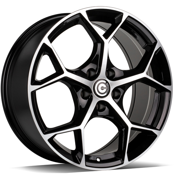 Carbonado Fancy 18" 8J ET40 5x112 Black Front Polished - obrazek 6